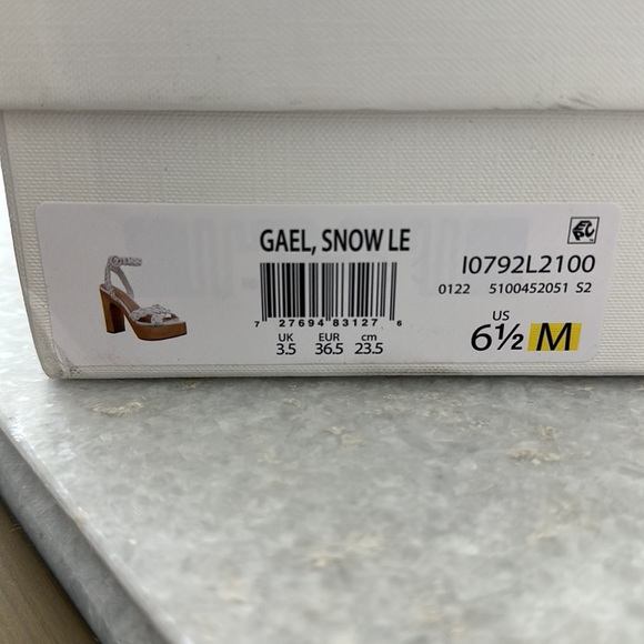 IMMACULATE Veronica Beard Gael Platform Sandals Sz 6.5 - Picture 3 of 8